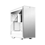 Fractal Design Define 7 Compact Light (Atx) Mid Tower Cabinet With Tempered Glass Side Panel (White) - FD-C-DEF7C-04